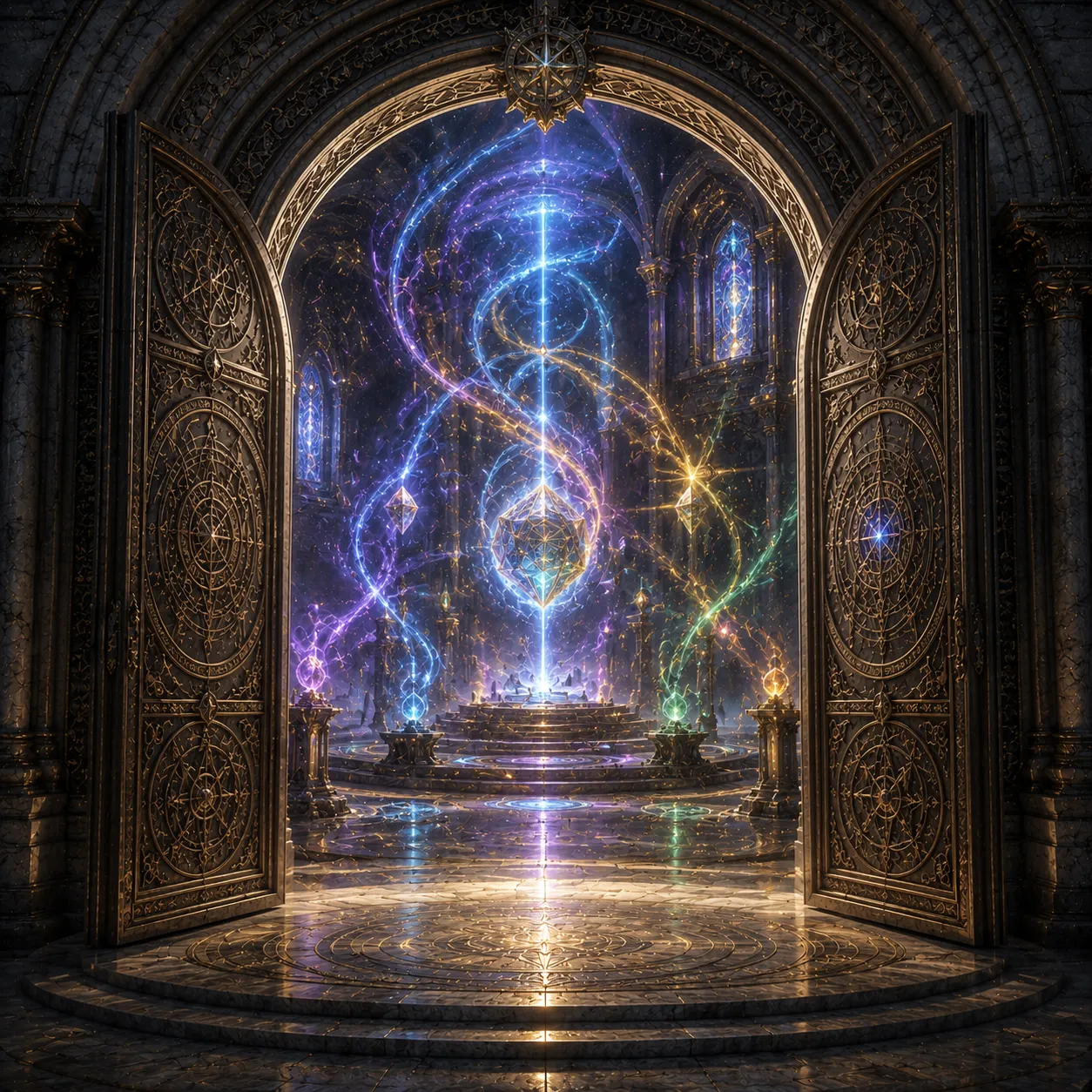 Hall of Arcane Convergence portal