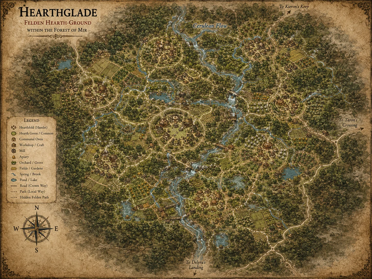 Map of Hearthglade