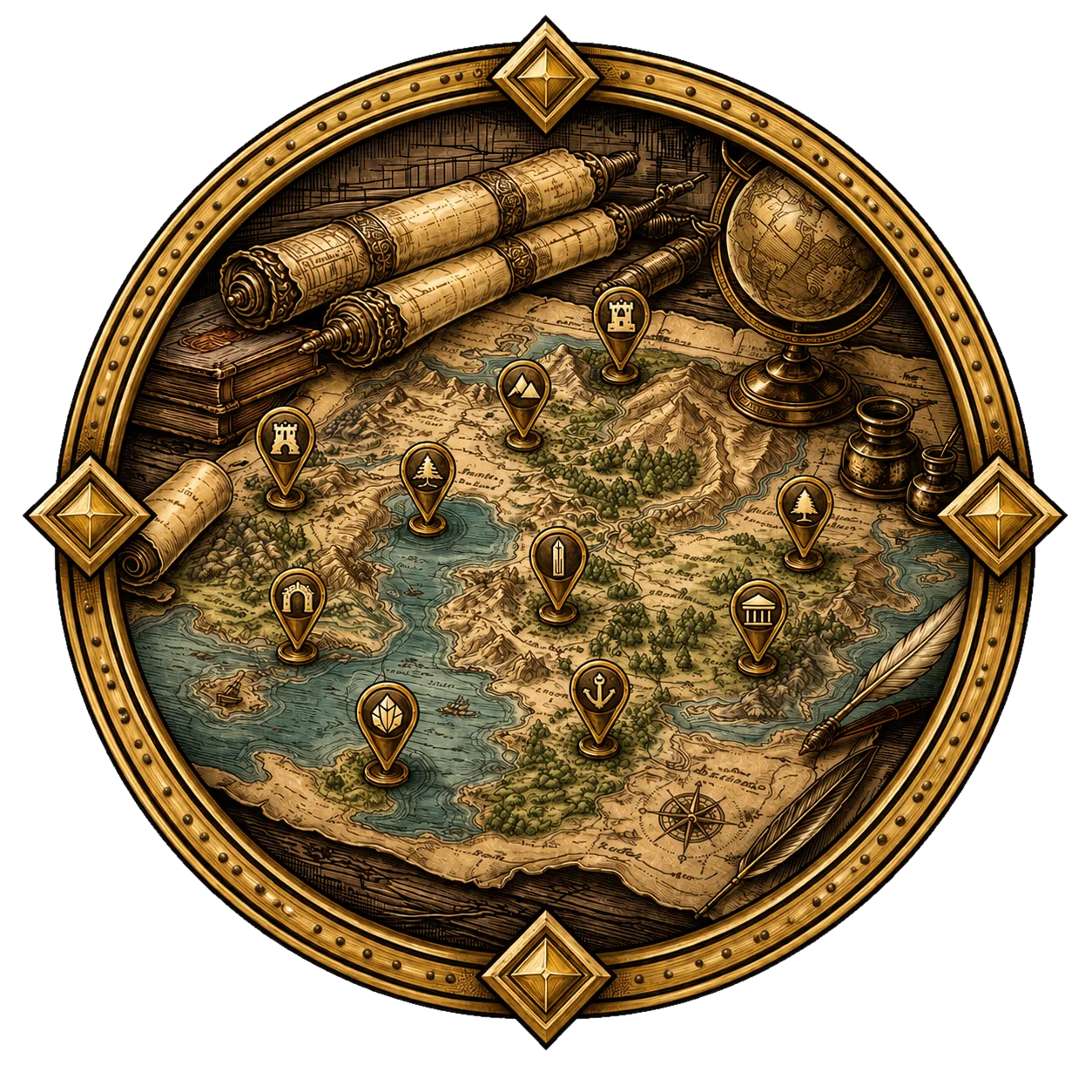 Places of Interest seal